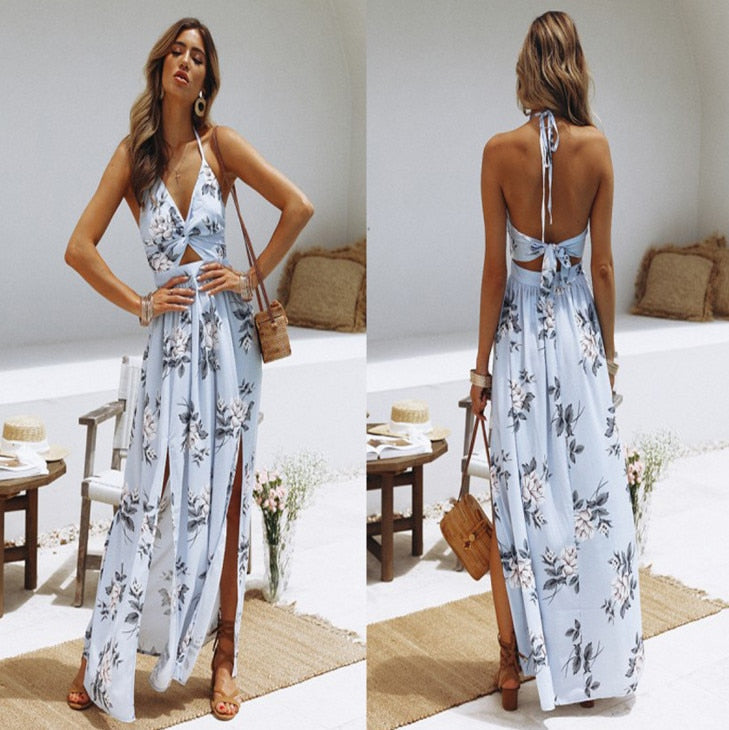 Yasmin - Kleid - Boho Blumenprint