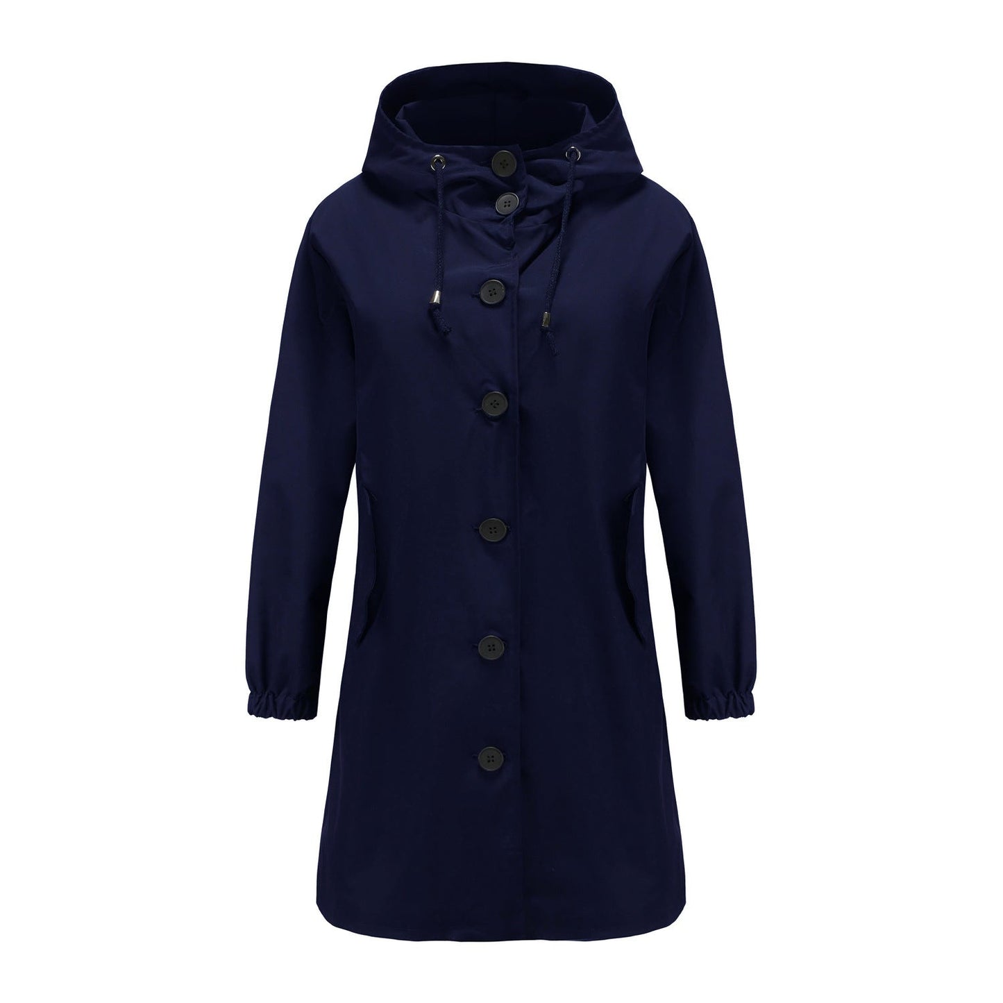 Kyler | Damen-Windbreaker-Trenchcoat mit einreihigem Design