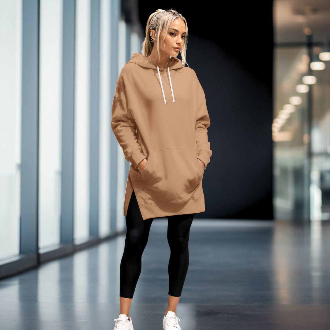 Vania | Übergroßes Hoodie-Kleid: Bequem und Stylisch