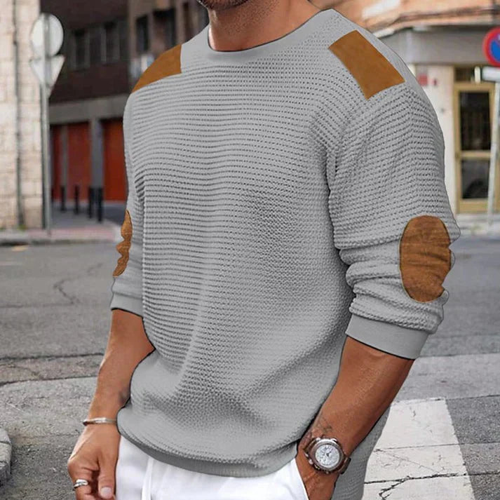 Kier - Patchwork Herren Pullover