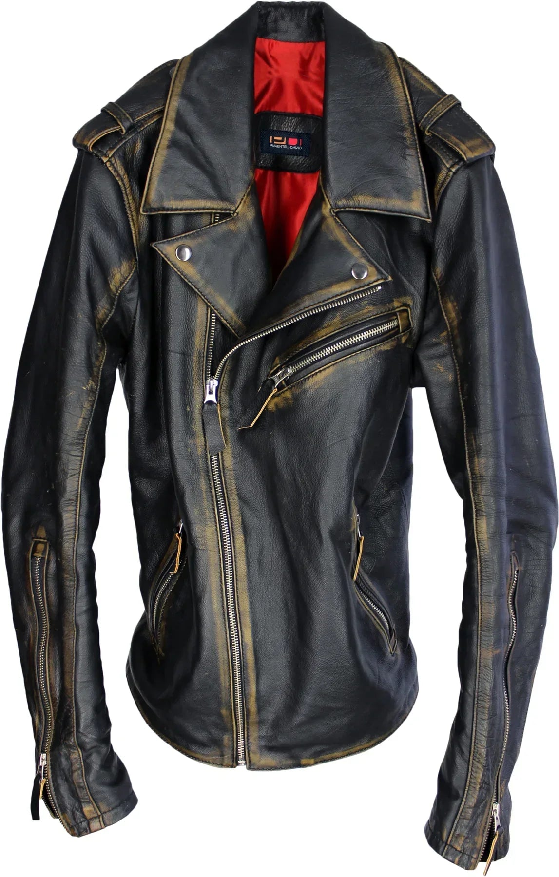 Chaz – schwarz-goldene winterjacke