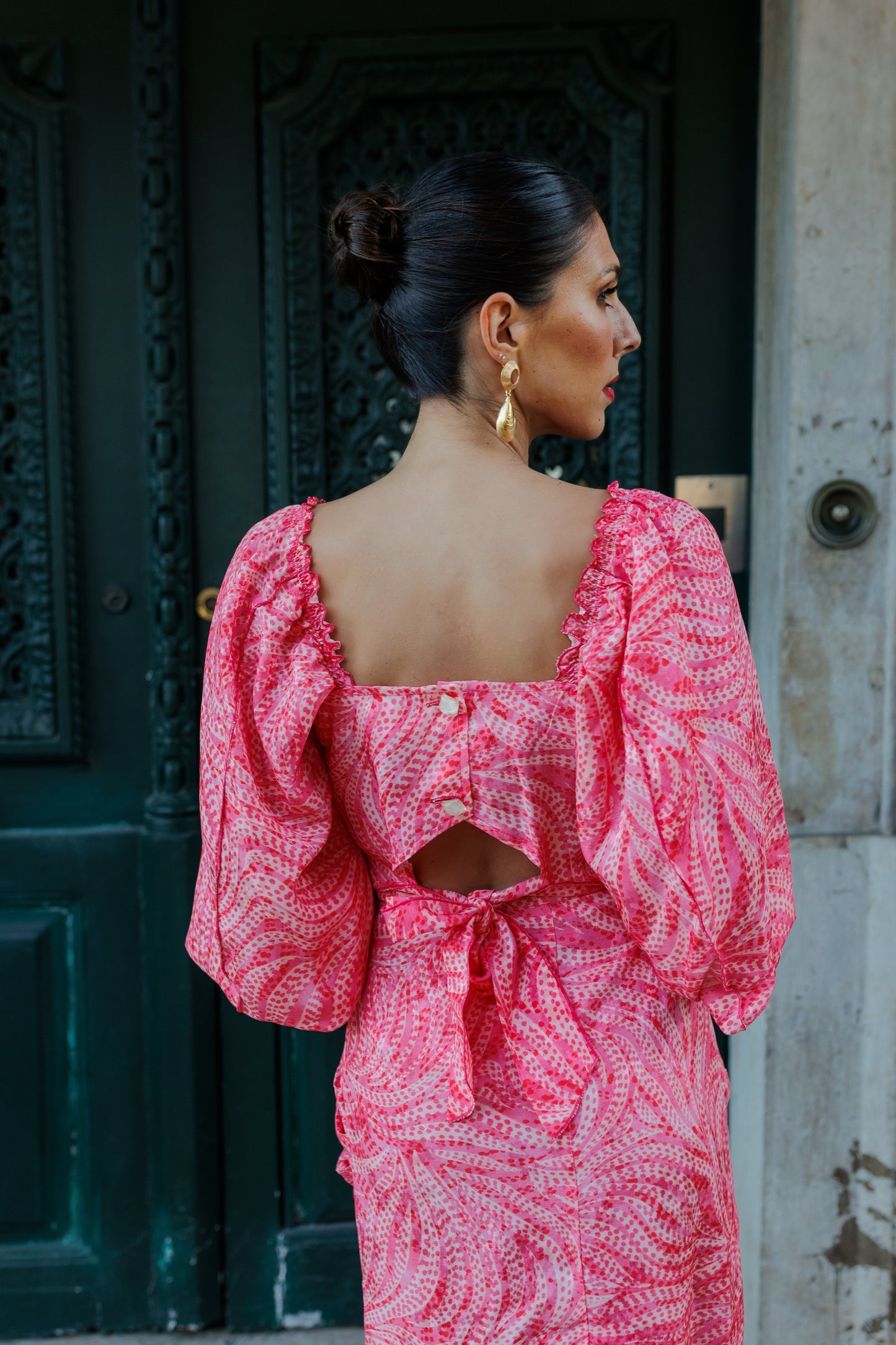 Bellachicha-Top – ROSA JACQUARD