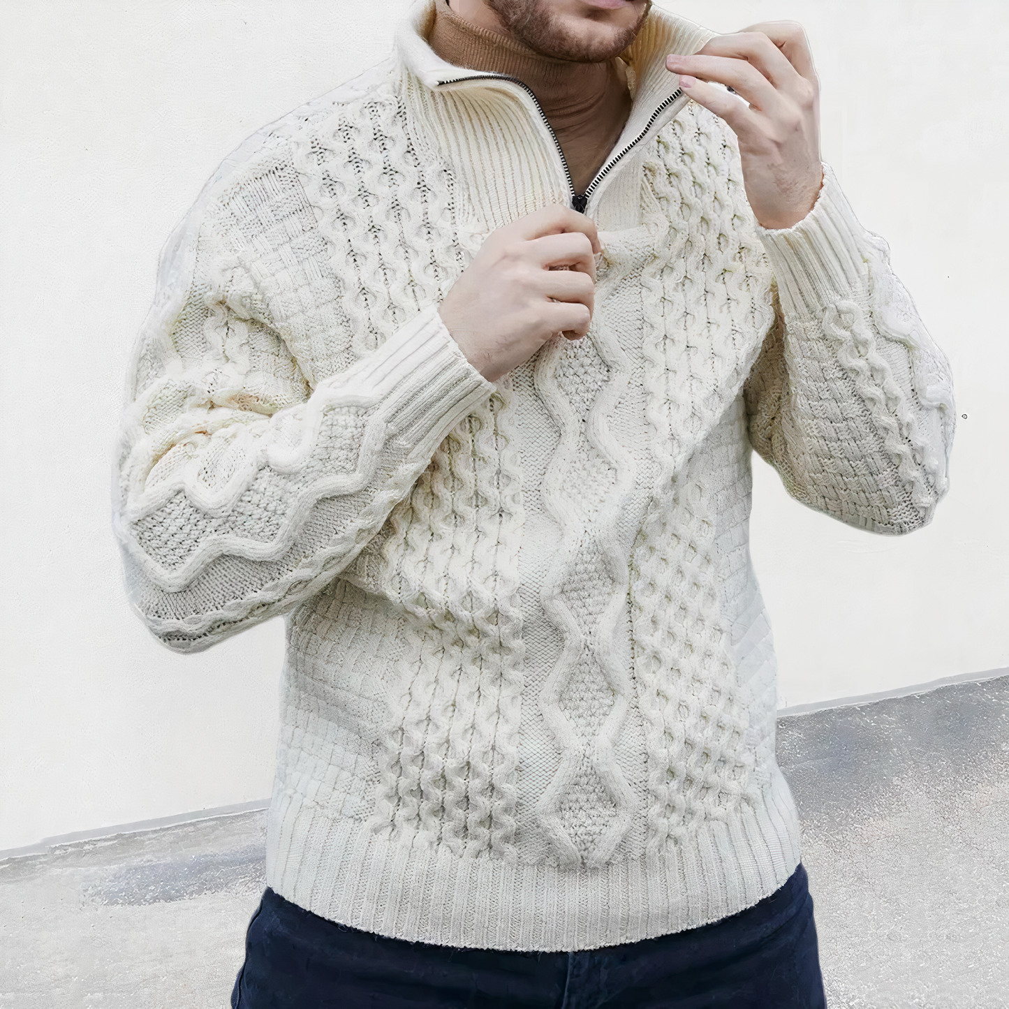 Daniel - Bequemer Strickpullover