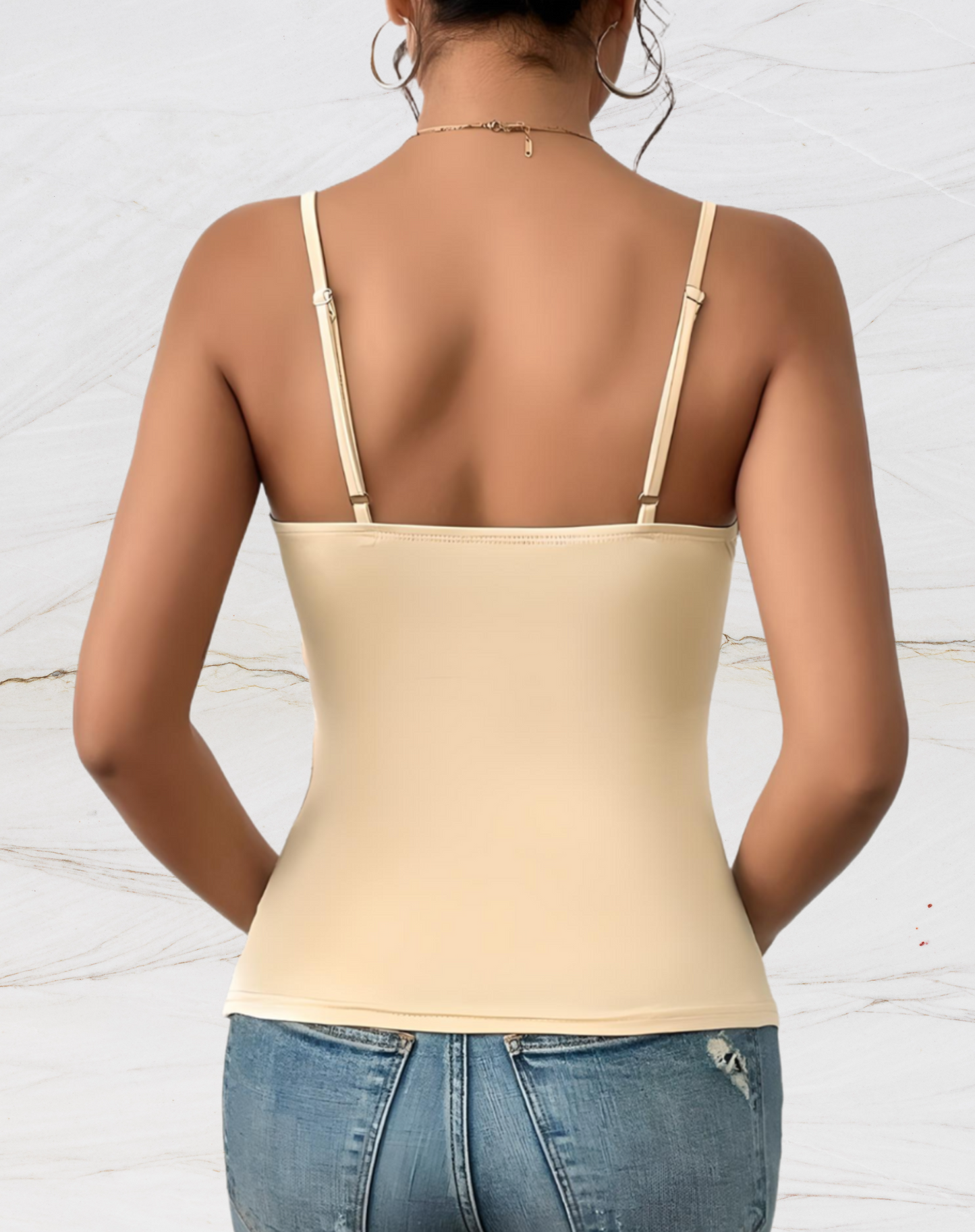 Bellachicha - Ärmelloses Damen Top mit Criss Cross Design