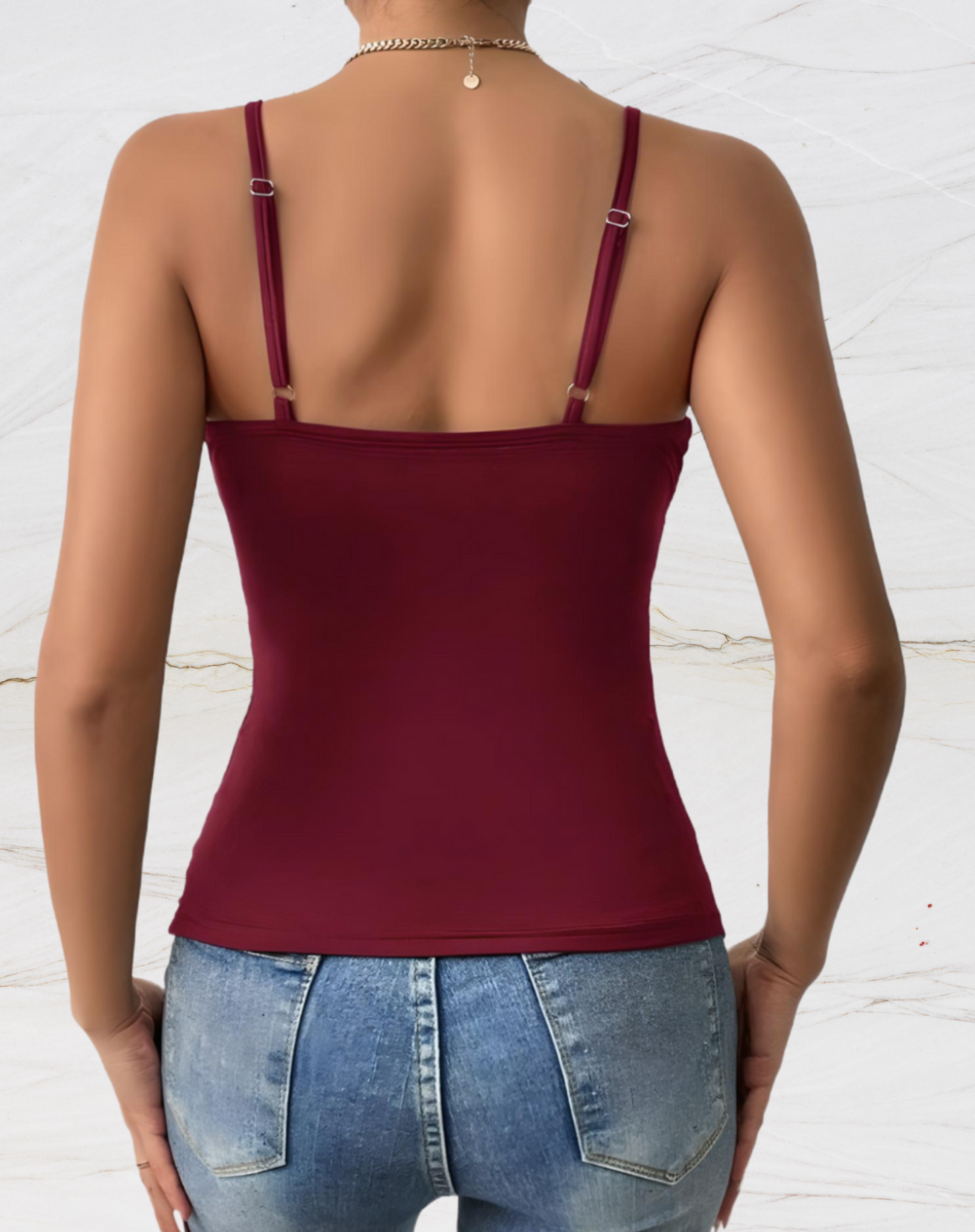 Bellachicha - Ärmelloses Damen Top mit Criss Cross Design