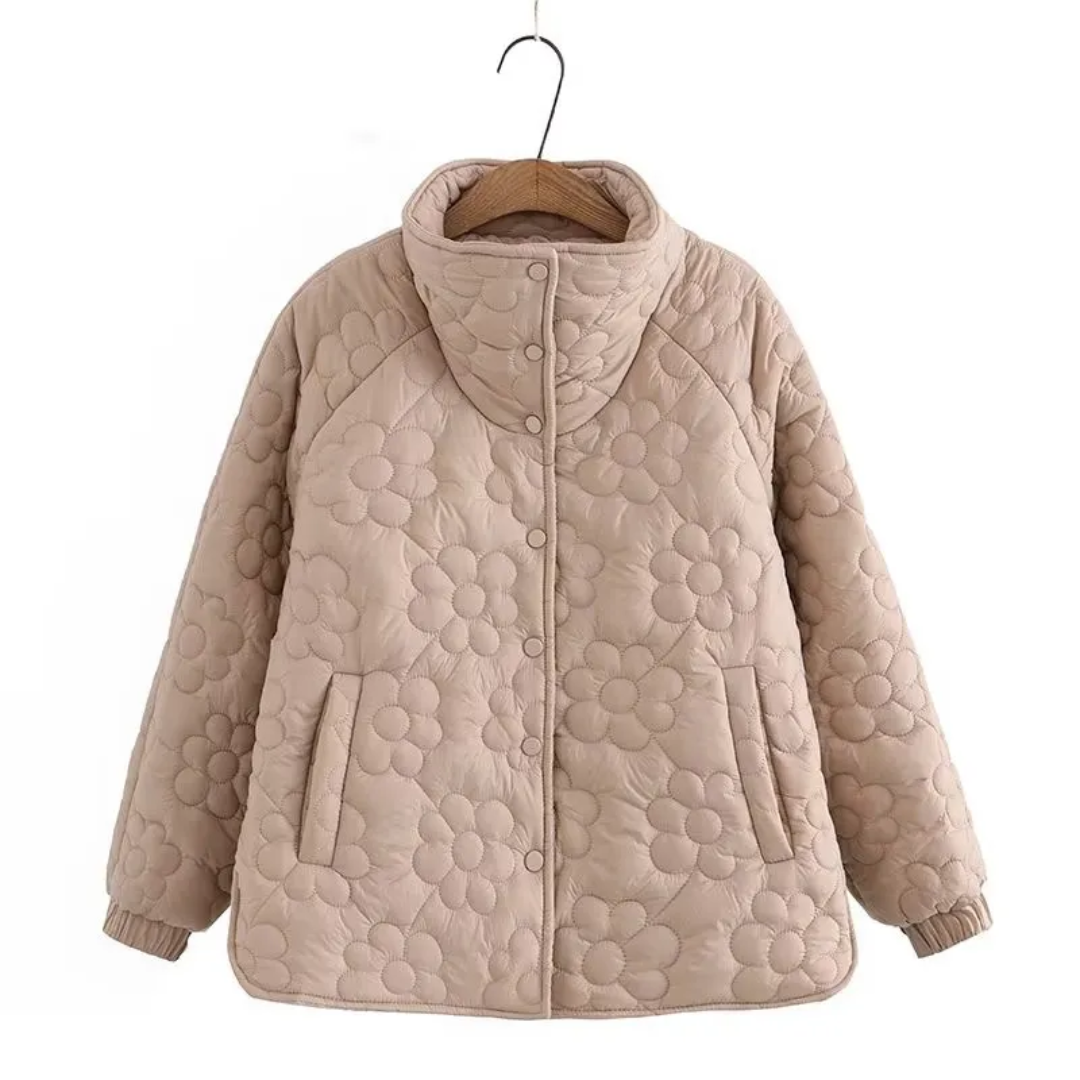 Kostira | Angenehm Warme Wattierte Jacke, Elegant