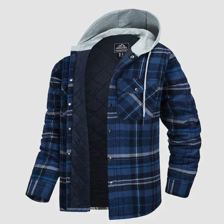 Harrison – flanell-winterjacke für herren