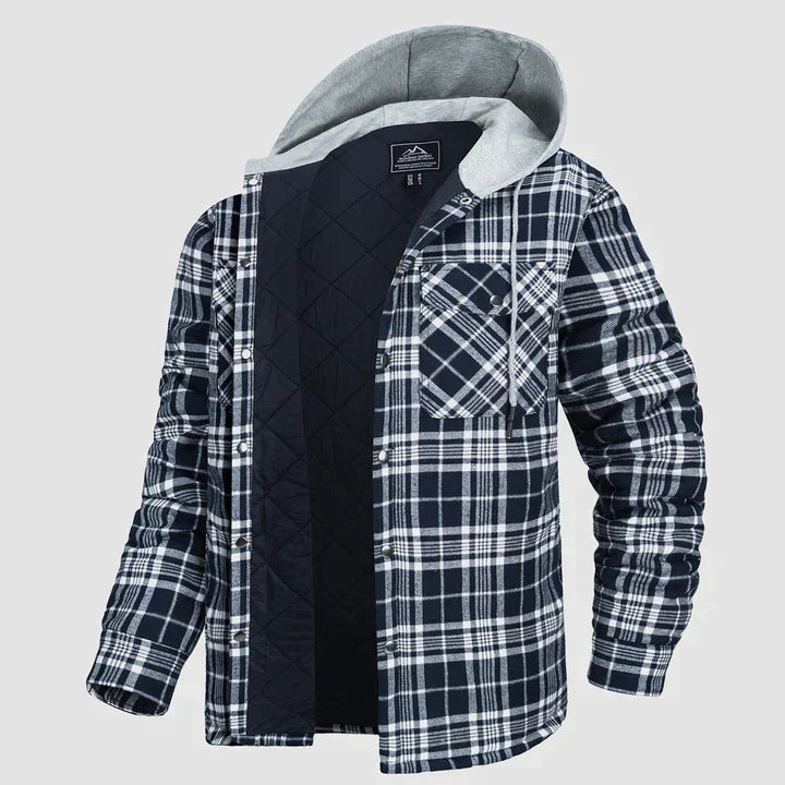 Harrison – flanell-winterjacke für herren