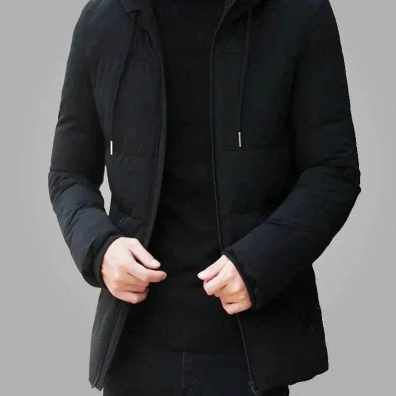 cole – wattierte winterjacke für herren