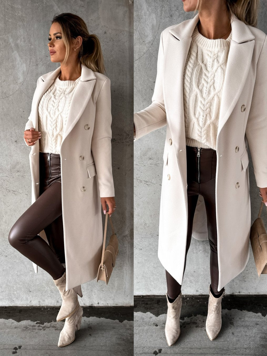 Alisa | Elegante Warme Winterjacke