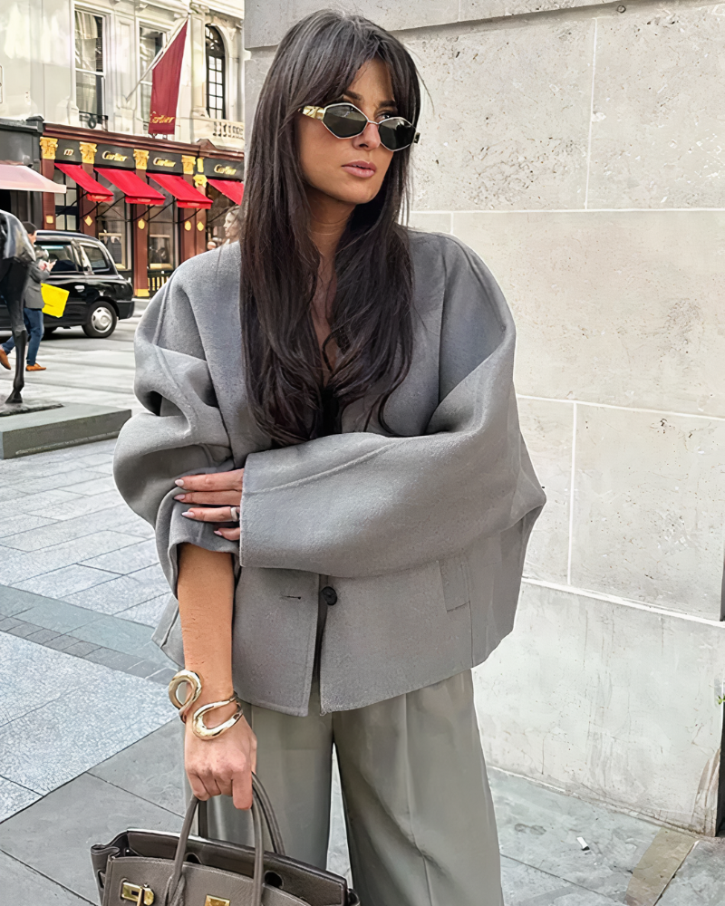 Kovarin | Kurze Oversized Jacke