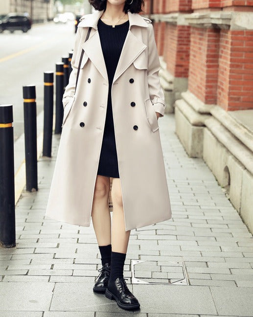 Wilfreda | Trenchcoat mit doppelter Knopfleiste