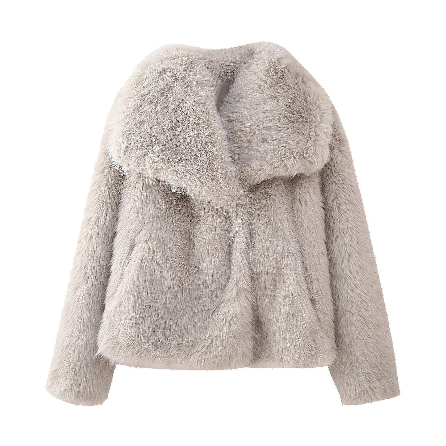 Carmie | Bequeme Warme Kragenjacke