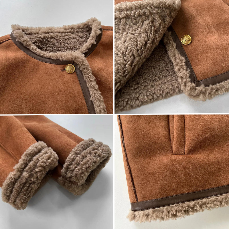 Ponelis | Luxusjacke aus Wildleder