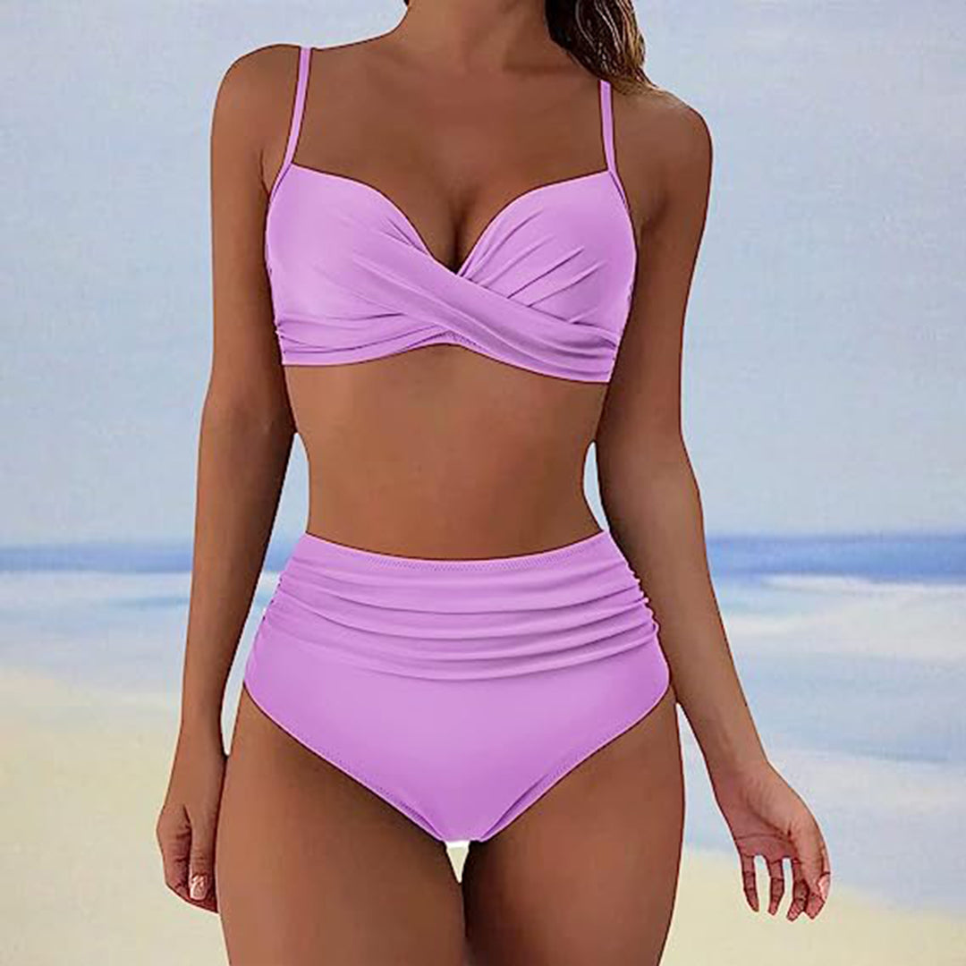 Bella Bikini mit hoher Taille – Afra