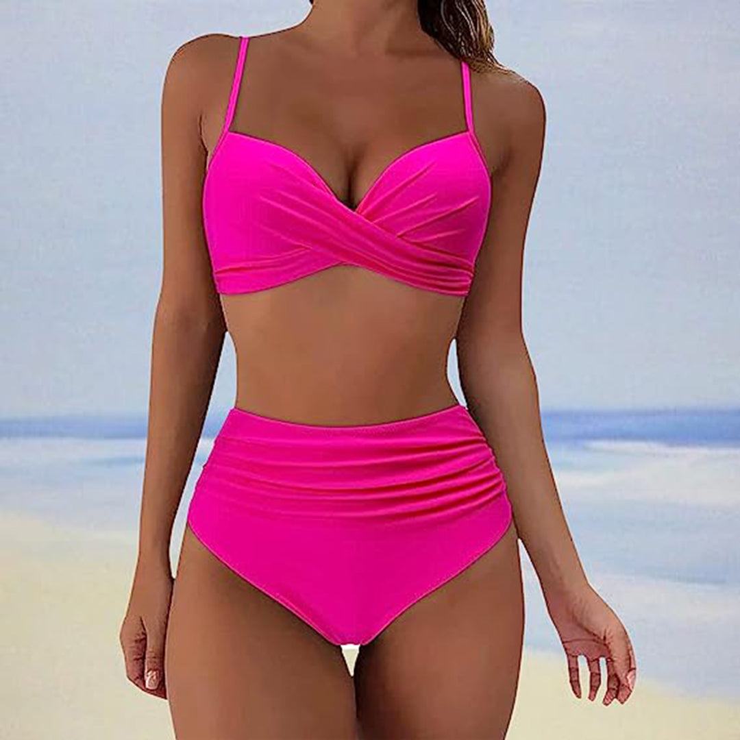 Bella Bikini mit hoher Taille – Afra