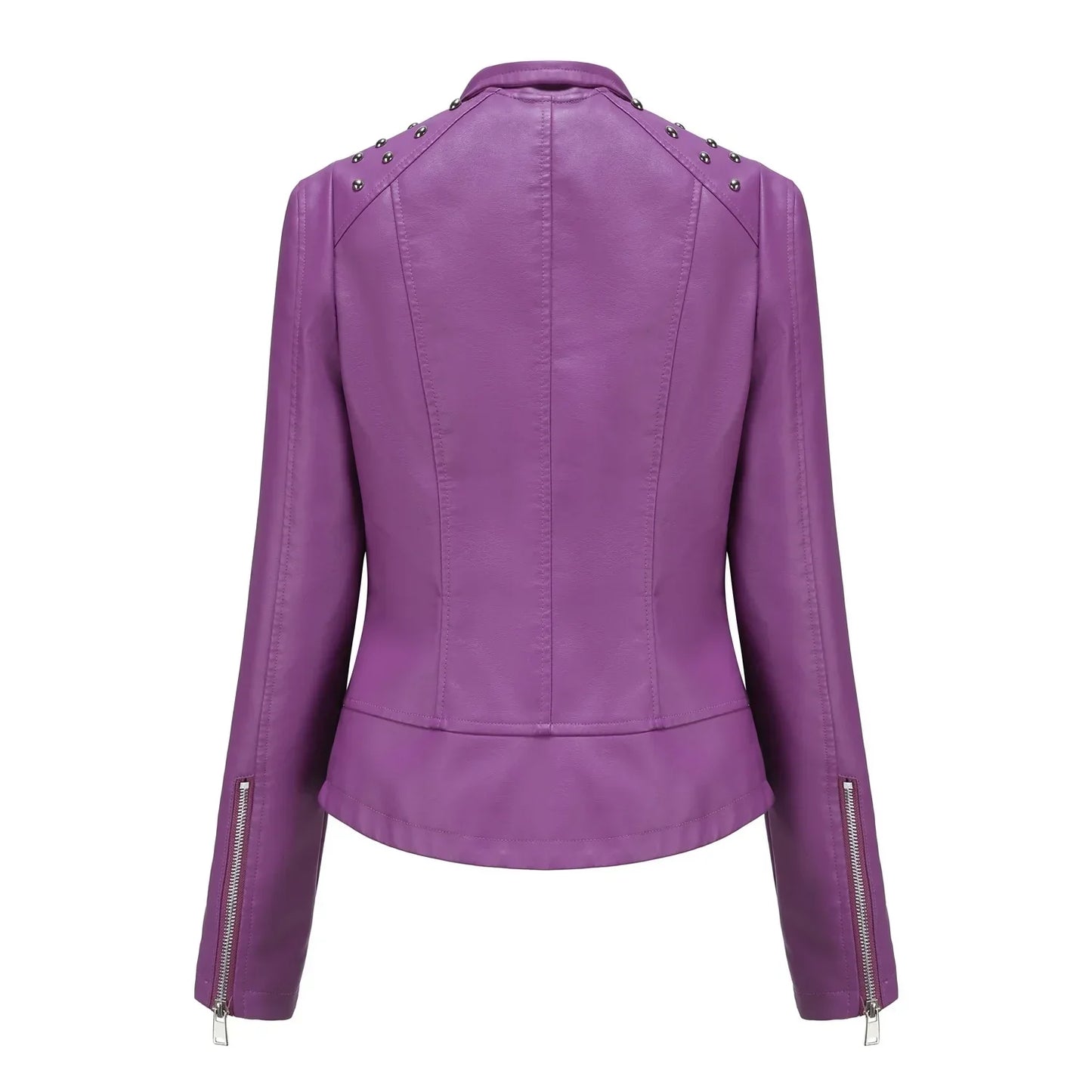 Stylische Slim Lederjacke - Doutzen