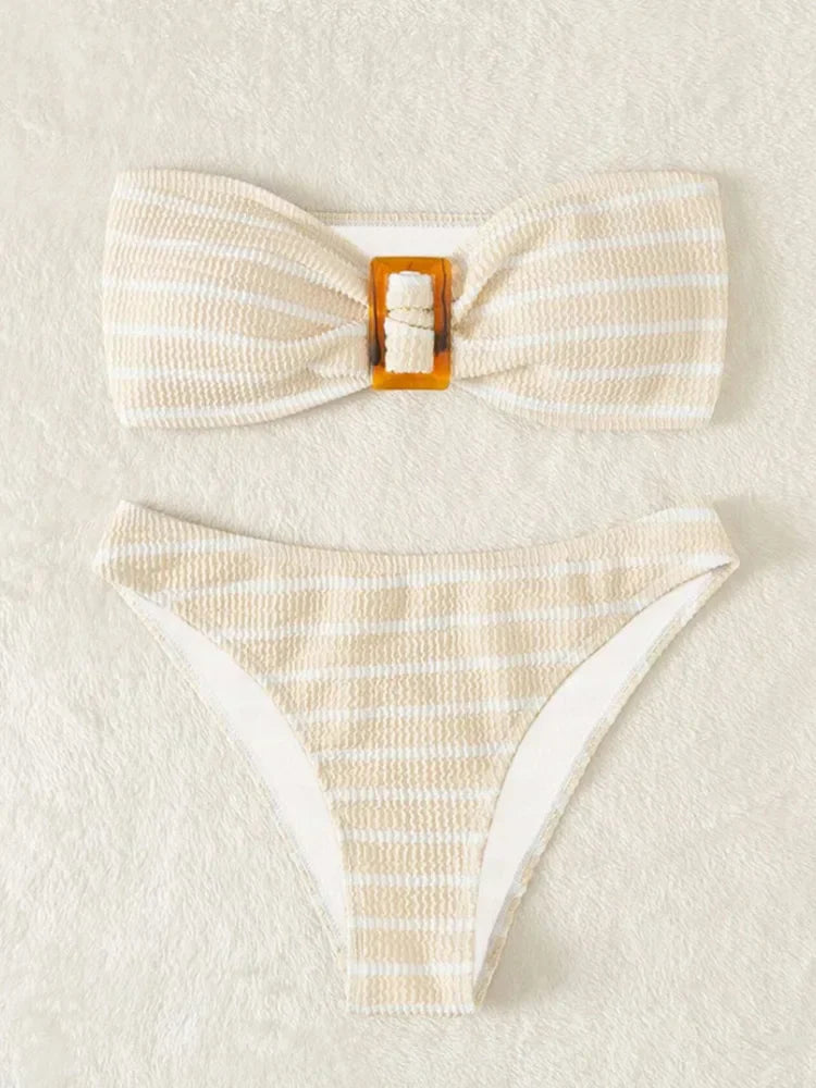 Bella Bandeau-Bikini-Set