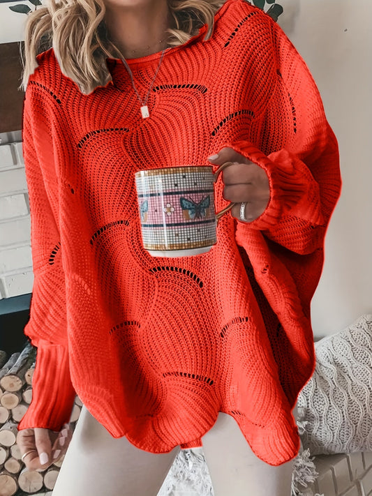 Warmer Damen Rippstrickpullover