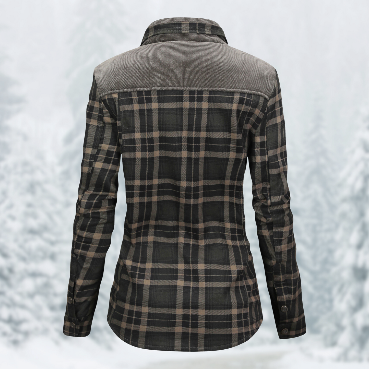 Almirae | Flanell-Wanderjacke für Frauen