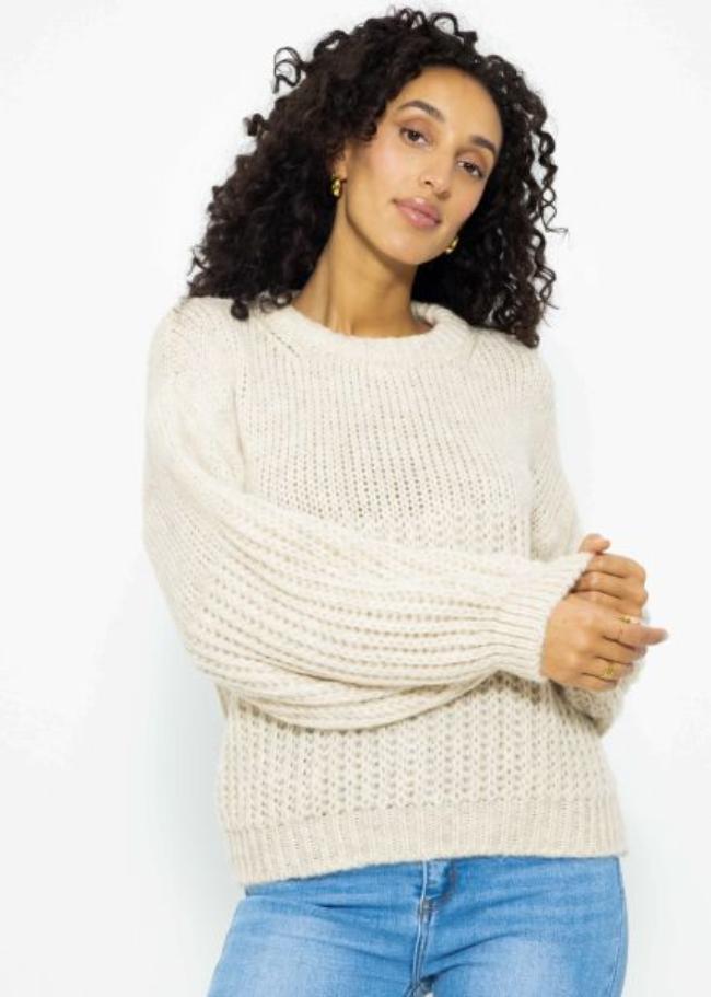 Awen - Klassischer Strickpullover für Damen