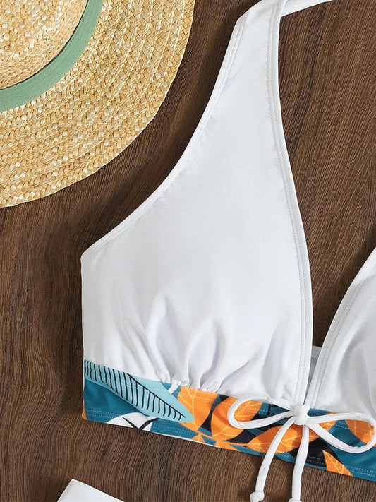 Bella | Bikini-Set mit hoher Taille und Print