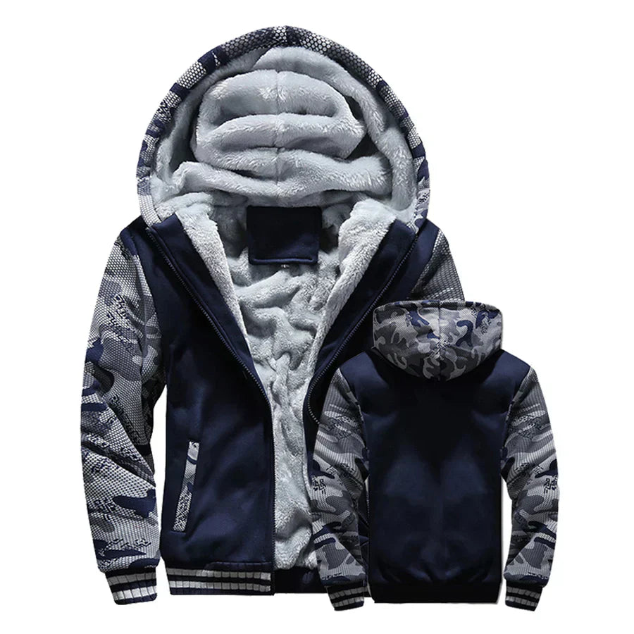 Warme bequeme Winterjacke für Männer