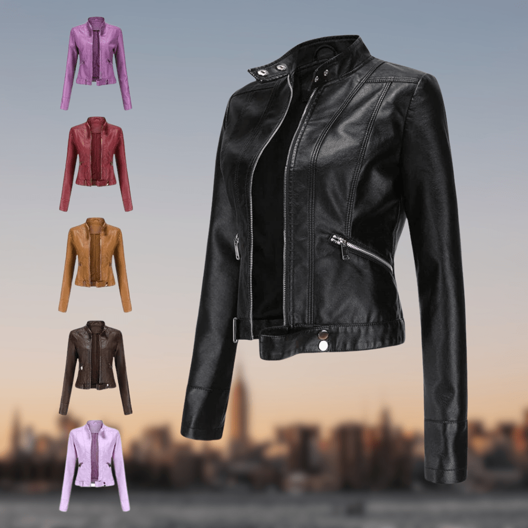 Yrelia | Stylische Lederjacke