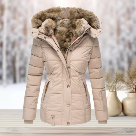 Pharsa | Winterpelzjacke mit Kapuze