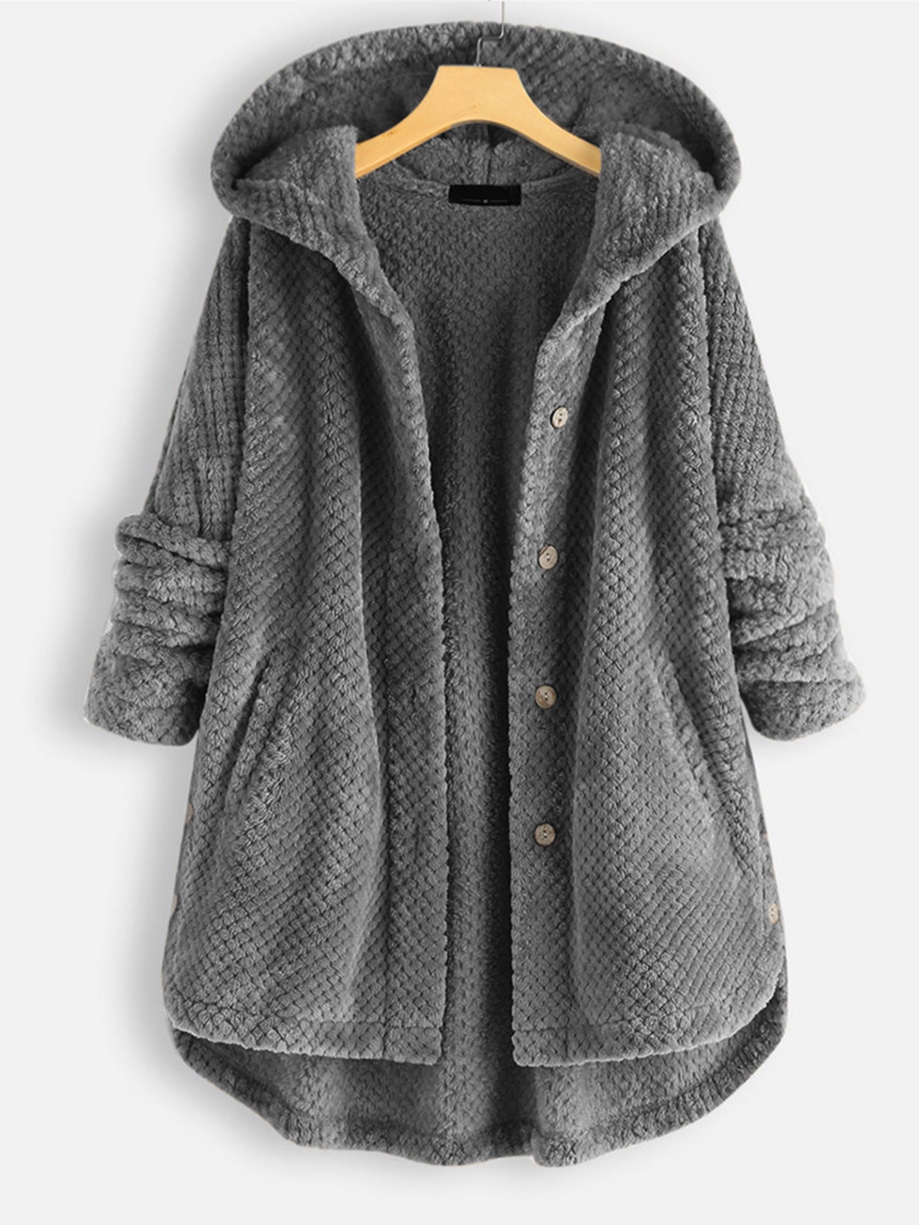 Veira | Winter Wendbare Fleece-Kapuzenjacke