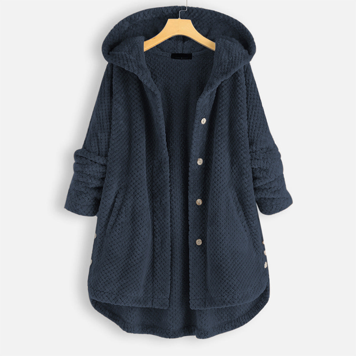 Veira | Winter Wendbare Fleece-Kapuzenjacke