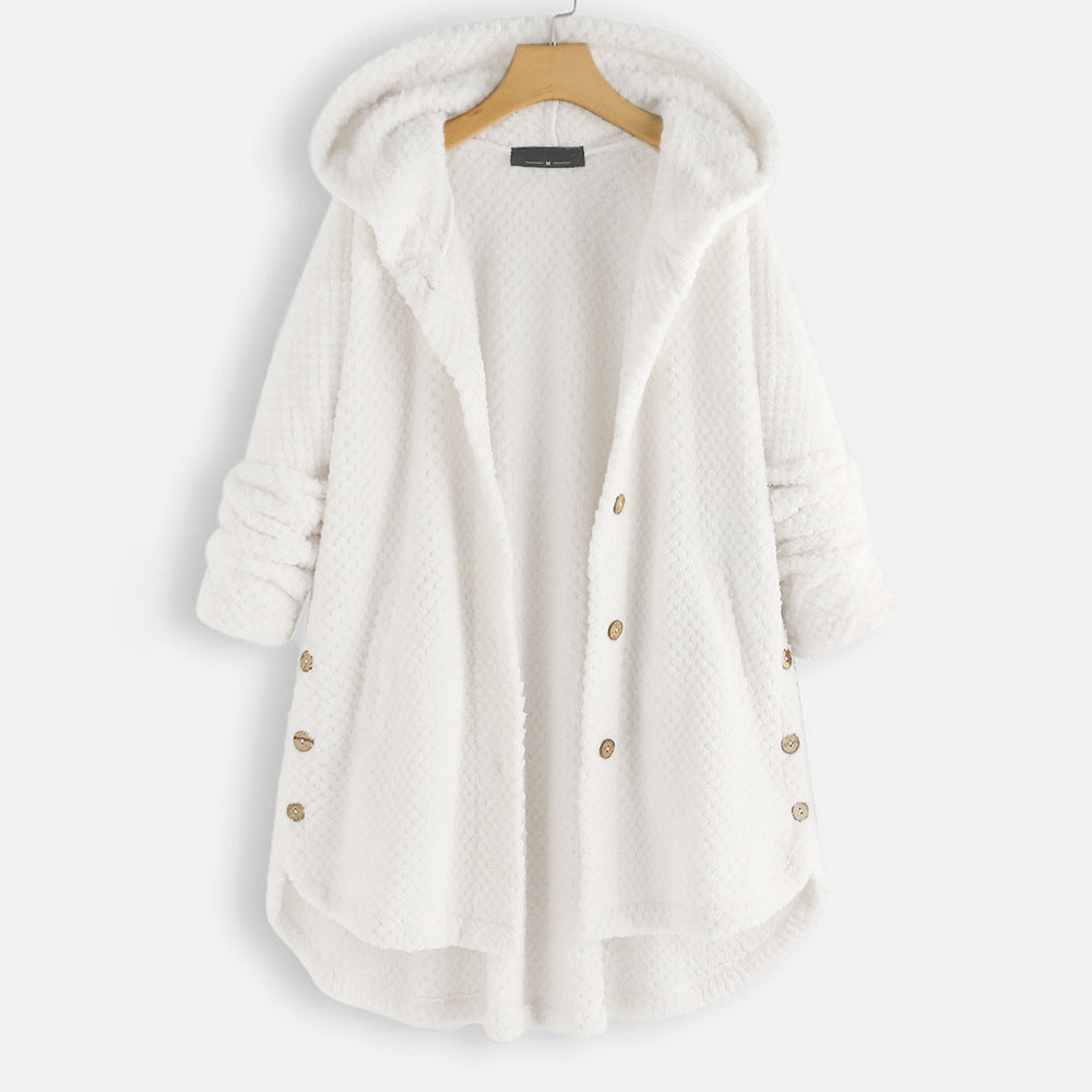 Veira | Winter Wendbare Fleece-Kapuzenjacke