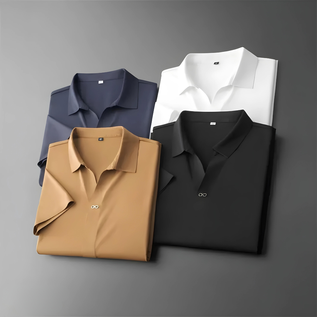 Hochwertige Herren Polo-Shirt und Hose Set