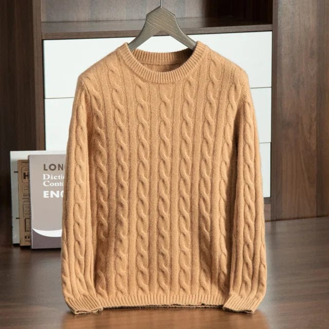 Bellachicha - Kaschmir Zopfmuster Pullover