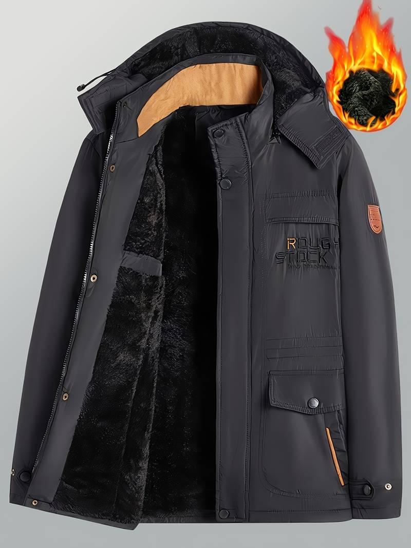 James – lässige winterjacke mit reißverschluss