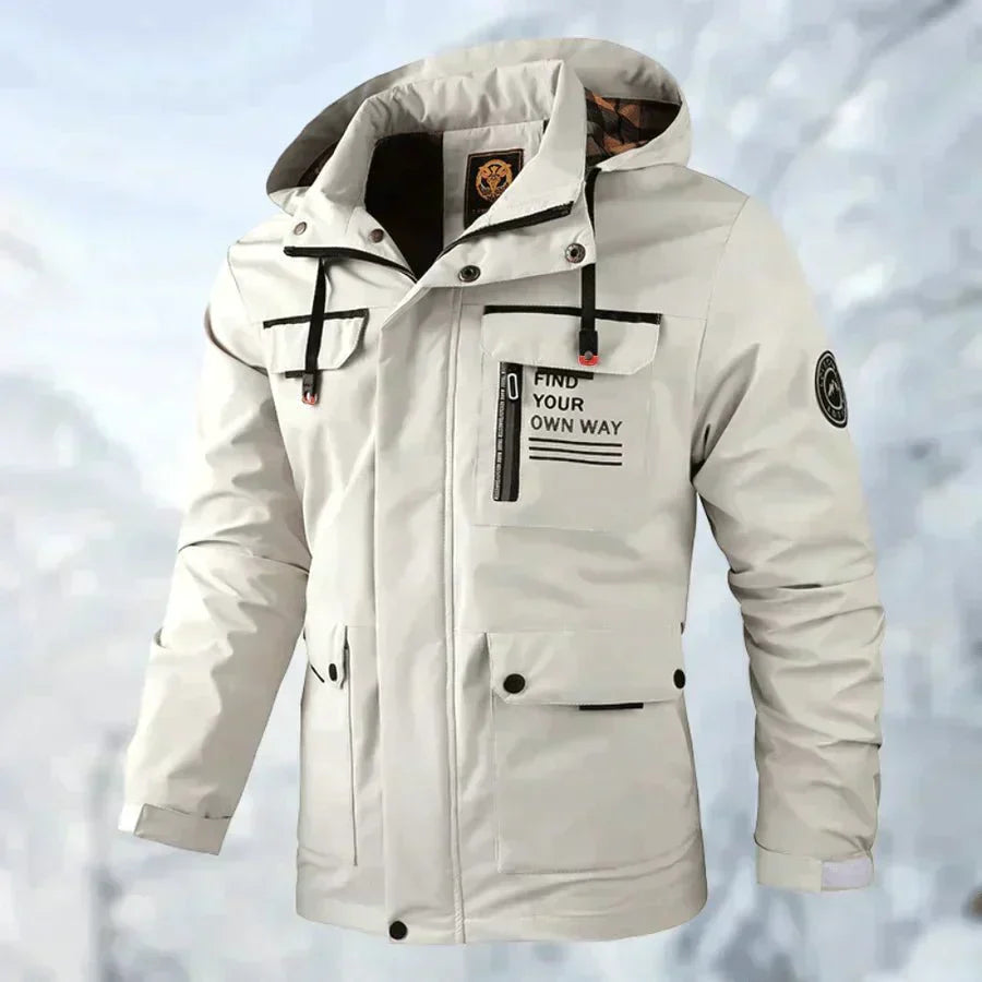 Luke™ - Wasserdichte Titanium-Jacke