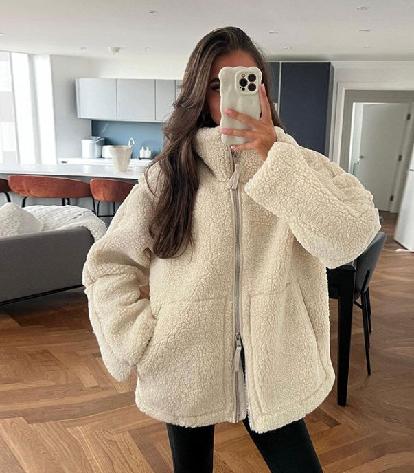 Allesandra | Warme Teddyjacke