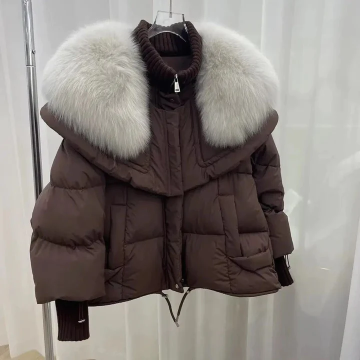 Luxuriöse Winterjacke