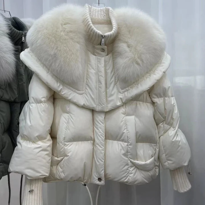 Luxuriöse Winterjacke