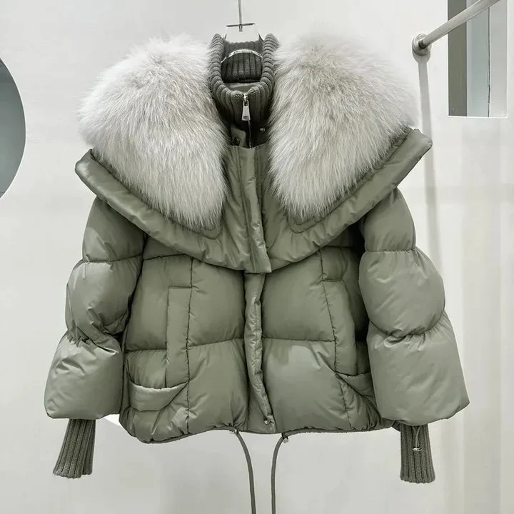 Luxuriöse Winterjacke