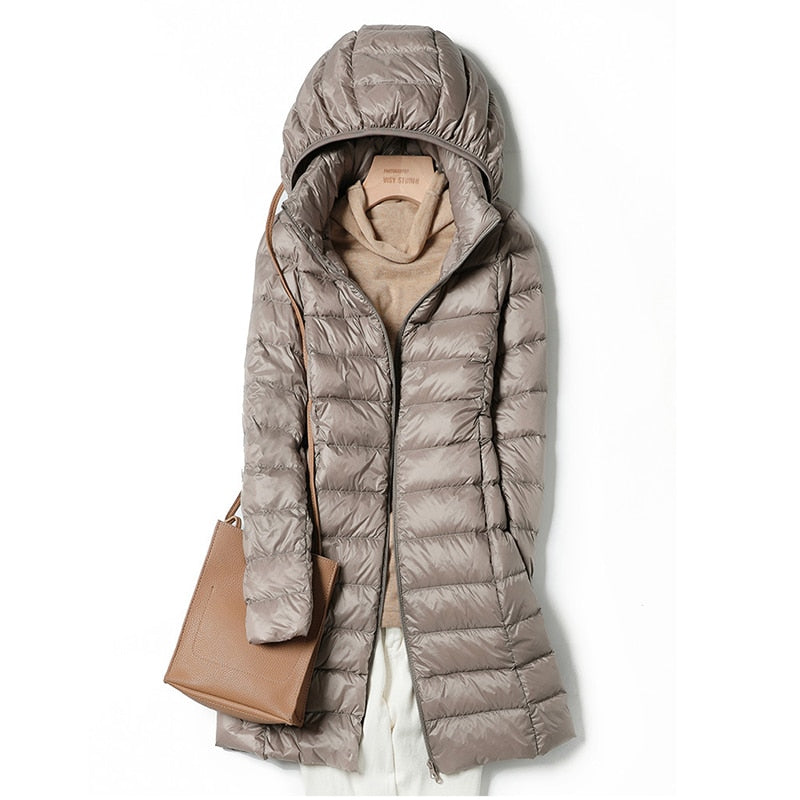 Ultraleichte Winter Freizeitjacke