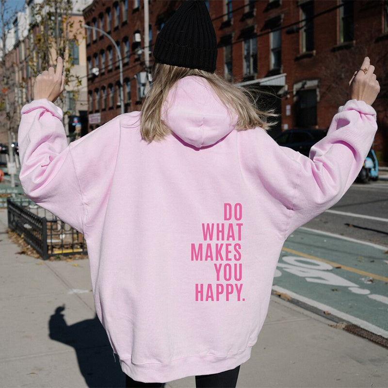 Happee - Statement-Kapuzenpullover