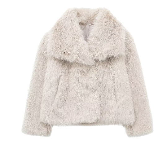 Carmie | Bequeme Warme Kragenjacke