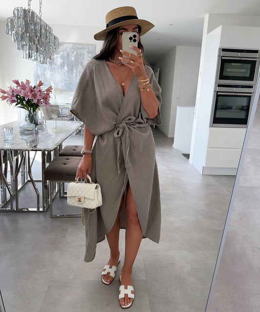 Bella Kimono Bliss Taupe