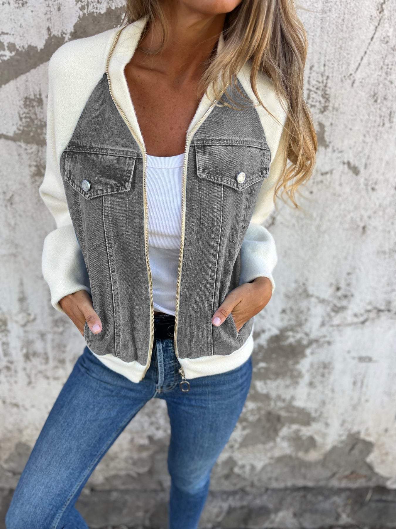 Laylin | Moderne Jeansjacke für Damen