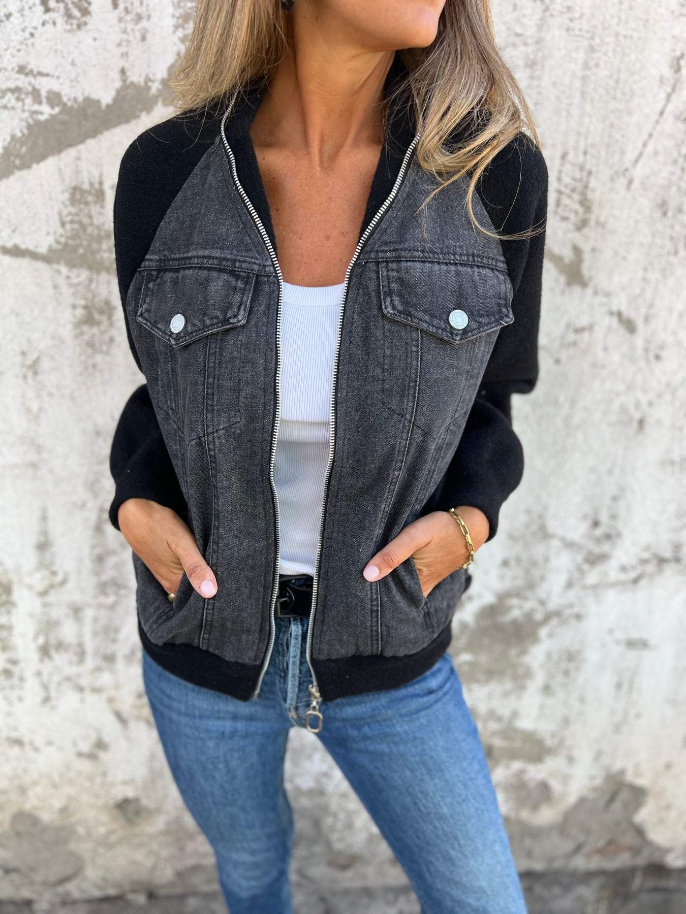 Laylin | Moderne Jeansjacke für Damen