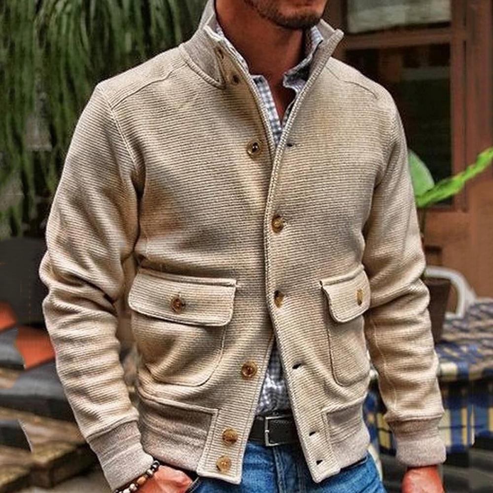 Koviel | Cargo-Strickjacke