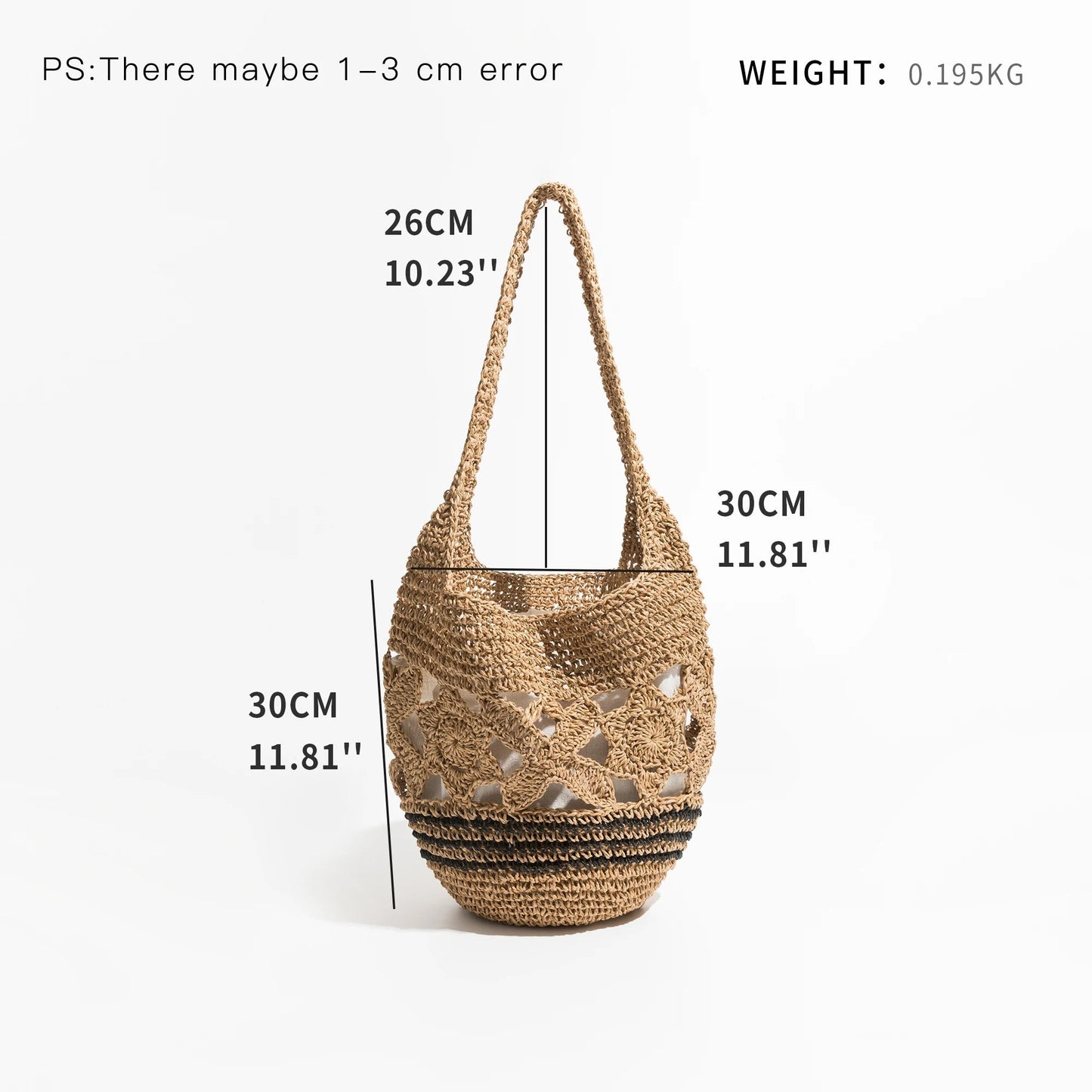 Wren | Gewebte Strandtasche