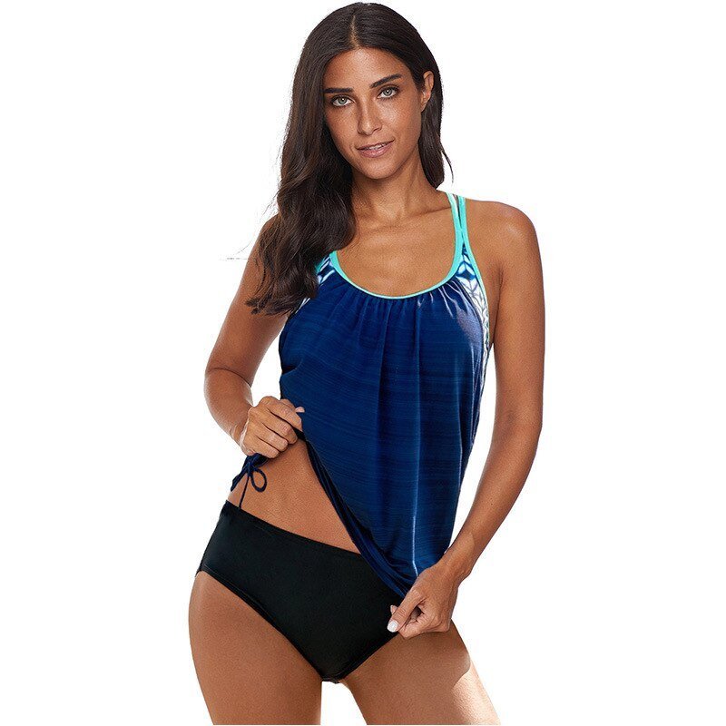 Bella | Zweiteiliger Tankini mit Aufdruck