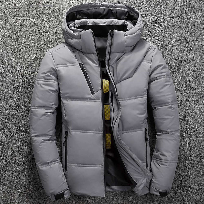 ash - wattierte winterjacke für herren